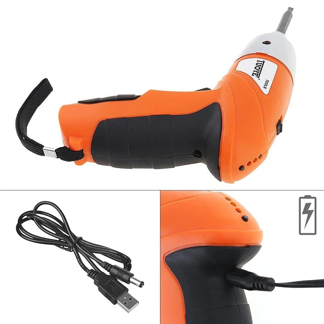 KIT DE TALADRO DESTORNILLADOR ELECTRICO