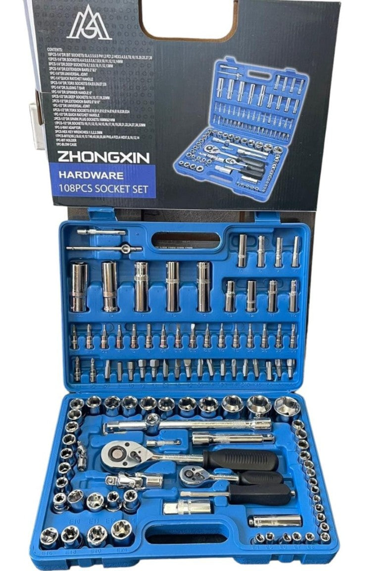 Juego de Dados Profesional 108 pzs con Rachet